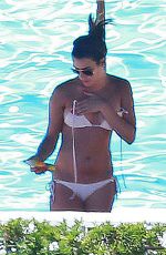 LEA MICHELE in Bikini at a Pool in Santa Barbara