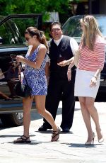 LEA MICHELE Out and About in Los Angeles