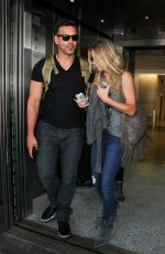 LEANN RIMES and Eddie Cibrian Arrives at Los Angeles Inernational Airport