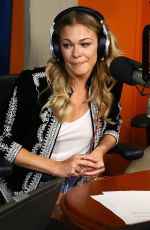 LEANN RIMES at SiriusXM Studios in New York