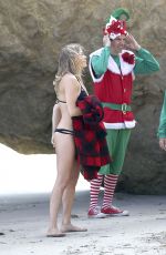 LEANN RIMES in Bikini at a Photoshoot in Malibu