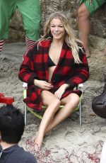 LEANN RIMES in Bikini at a Photoshoot in Malibu
