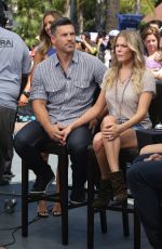 LEANN RIMES on the Set of Extra in Universal City