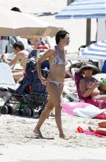 LENA HEADEY in Bikini at a Beach in Ibiza