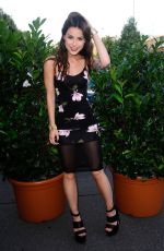 LENA MEYER-LANDRUT at Mercedes-Benz Fashion Week Opening Night in Berlin