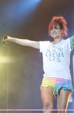 LILY ALLEN Performs at Latitude Festival