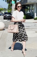 LILY COLLINS Out and About in West Hollywood