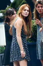 LINDSAY LOHAN at George Bar in Mayfair