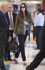 LIV TYLER at JFK Airport in New York