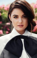 LUCY HALE in Flare Magazine, July 2014 Issue