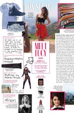 LUCY HALE in Flare Magazine, July 2014 Issue