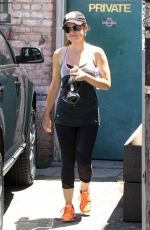 LUCY HALE Leaves a Gym in Beverly Hills