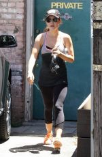 LUCY HALE Leaves a Gym in Beverly Hills