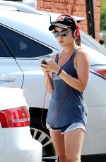 LUCY HALE Out and About in Beverly Hills
