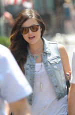 LUCY HALE Out and About in New York 0207