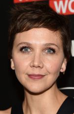 MAGGIE GYLLENHAAL at The Honourable Women Screening in New York