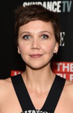 MAGGIE GYLLENHAAL at The Honourable Women Screening in New York