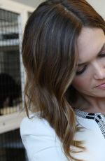 MANDY MOORE at Purina Cat Chow Building Better Lives Program in Denver