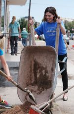 MANDY MOORE at Purina Cat Chow Building Better Lives Program in Denver