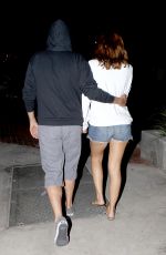 MARIA MENOUNOS in Shorts Out and About in Malibu