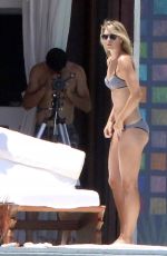MARIA SHARAPOVA in Bikini at a Pool in Cabo San Lucas