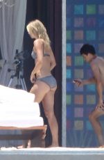 MARIA SHARAPOVA in Bikini at a Pool in Cabo San Lucas