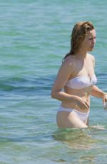 MELISSA GEORGE in Bikini at a Beach in St. Tropez