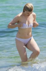 MELISSA GEORGE in Bikini at a Beach in St. Tropez