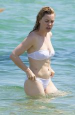 MELISSA GEORGE in Bikini at a Beach in St. Tropez