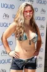 MIESHA TATE at UFC Pool Party in Las Vegas