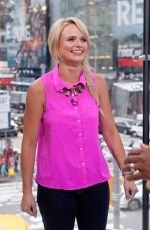 MIRANDA LAMBERT on the Set of Extra at Studio in New York