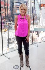MIRANDA LAMBERT on the Set of Extra at Studio in New York