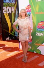 NASTIA LIUKIN 2014 Kid’s Choice Sports Awards in Los Angeles