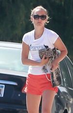 NATALIE PORTMAN Leaves Pilates Class in Los Feliz