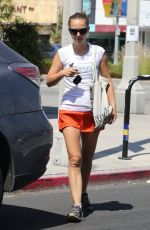 NATALIE PORTMAN Leaves Pilates Class in Los Feliz