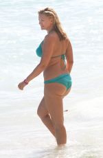 NATASHA HENSTRIDGE in Bikini on the Beach in Hawaii