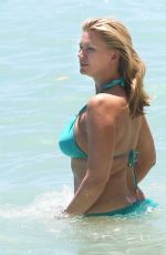 NATASHA HENSTRIDGE in Bikini on the Beach in Hawaii