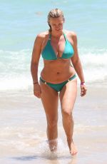 NATASHA HENSTRIDGE in Bikini on the Beach in Hawaii