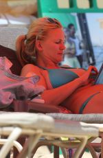 NATASHA HENSTRIDGE in Bikini on the Beach in Hawaii
