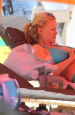 NATASHA HENSTRIDGE in Bikini on the Beach in Hawaii