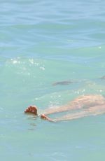 NATASHA HENSTRIDGE in Bikini on the Beach in Hawaii