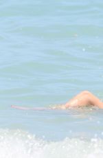 NATASHA HENSTRIDGE in Bikini on the Beach in Hawaii