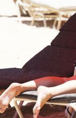 NATASHA HENSTRIDGE in Bikini on the Beach in Hawaii