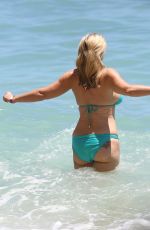 NATASHA HENSTRIDGE in Bikini on the Beach in Hawaii
