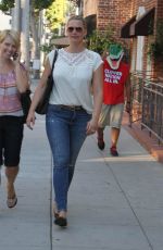 natasha henstridge  strolling in beverly hills 10/17/12 mq