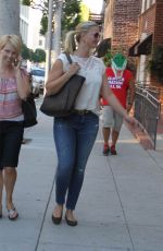 natasha henstridge  strolling in beverly hills 10/17/12 mq