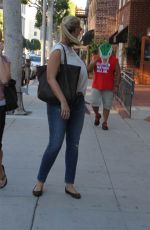 natasha henstridge  strolling in beverly hills 10/17/12 mq