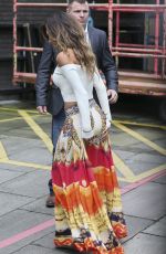 NICOLE SCHERZINGER at ITV Studios in London