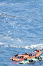 NICOLE SCHERZINGER in Bikini on a Boat in the Mediterranean