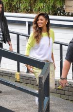 NICOLE SCHERZINGER Leaves ITV Studios in London